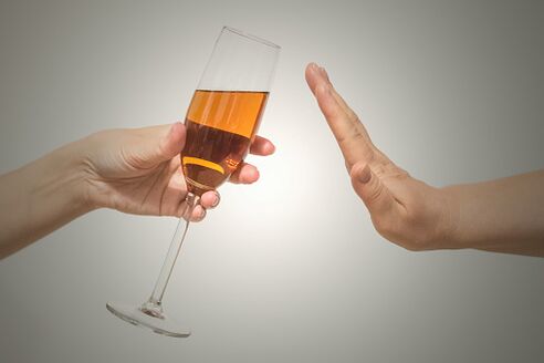 arrêt de l'alcool